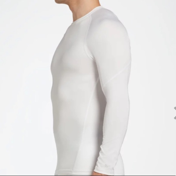 DSG Men's Compression Crew Long Sleeve Shirt - Picture 2 of 2